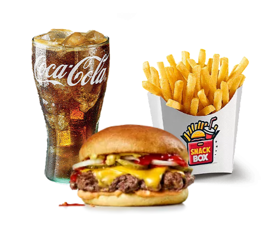 Single Smash Burger Menu