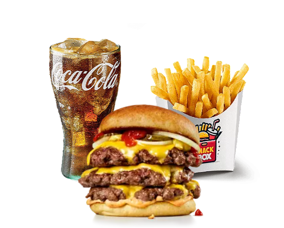 Triple Smash Burger Menu
