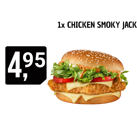 1x CHICKEN SMOKY JACK