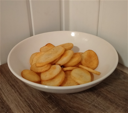 Portie gebakken aardappels