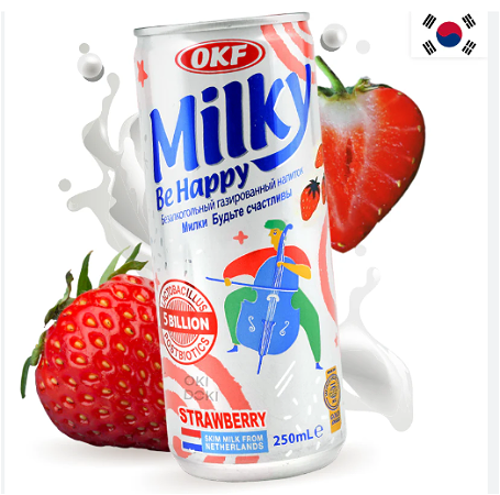 korean drinks strawberry