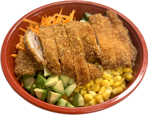 Chicken katsu bowl