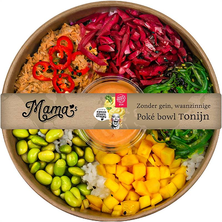 Mama's midi pokebowl Tonijn 