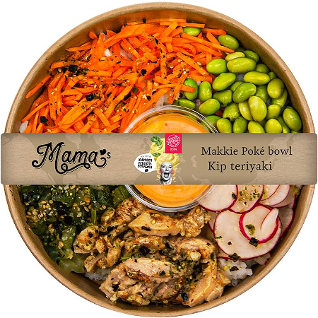 Mama's midi pokebowl Kip