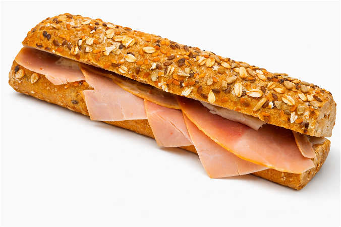 Beenham van de grill