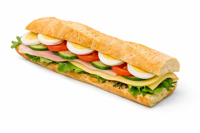 Gezond  XL half  stokbrood  