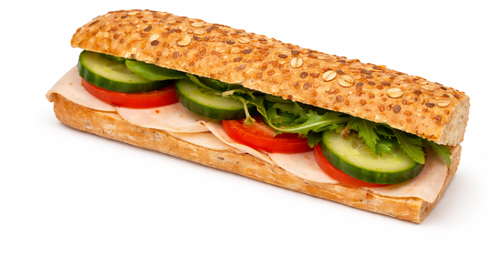 Griekse Kip XL half stokbrood 