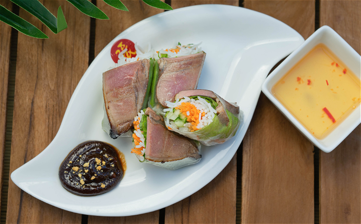 Goi Cuon Vit Quay| Salad Roll Roasted Duck