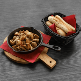 Garlic mushrooms