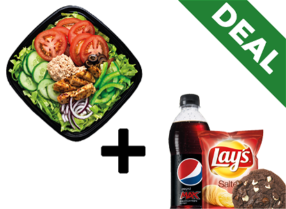 Spicy Steak & Bacon Salad menu