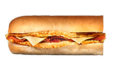 Omelet, bacon en kaas 30cm sub