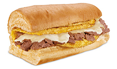 Omelet, steak en kaas 30cm sub