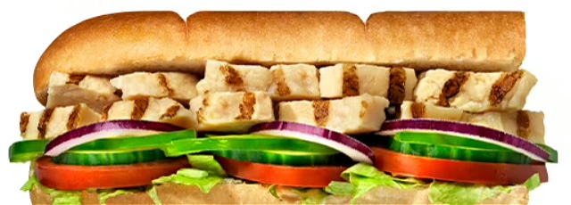 Rotisserie chicken 15cm sub