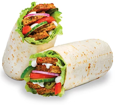 Vegan Patty Wrap