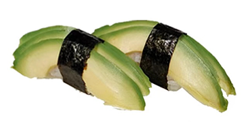 Nigiri avocado 2 stuks