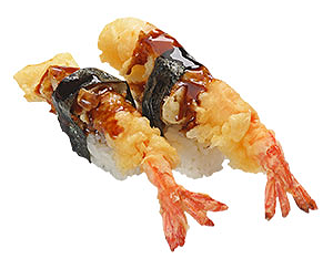 Nigiri tempura garnaal 2 stuks