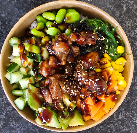 Chicken Poké bowl