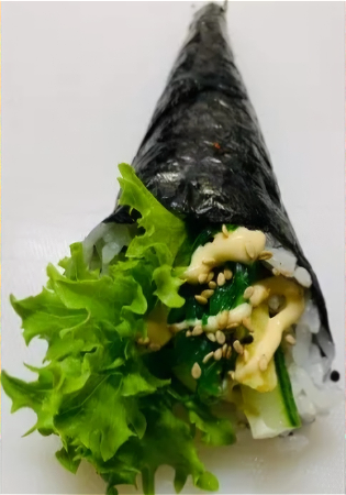 Vegetarian handroll