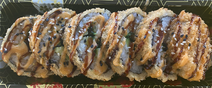 Fried Crispy Garnaal Roll 6st