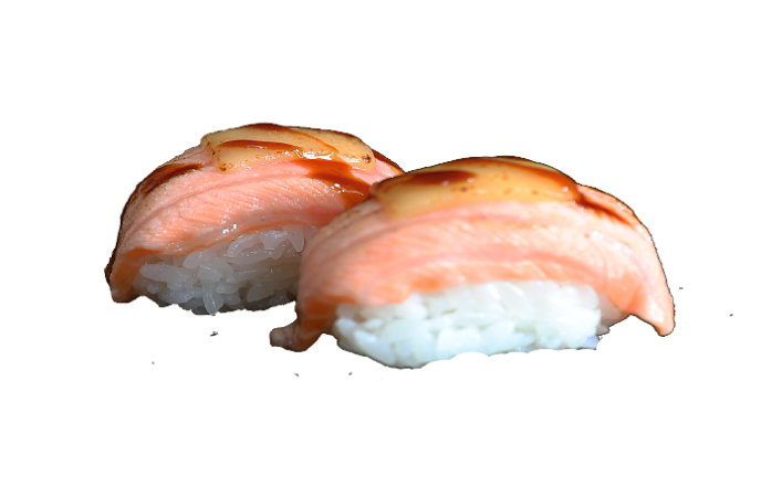 Nigiri Flamed Salmon Cheese