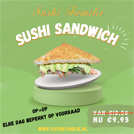 Sushi Sandwich Zalm