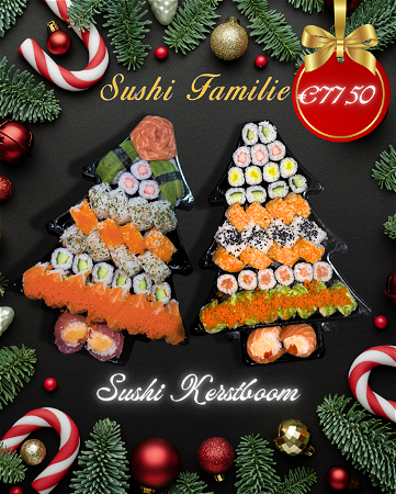 Sushi Kerstbomen