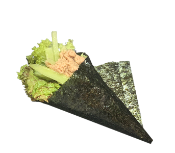 Tuna salad handroll