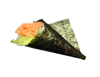 Sake handroll