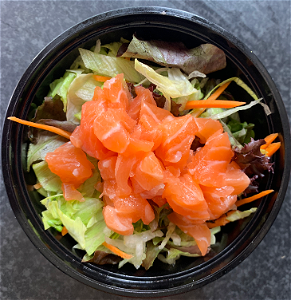 Sake salad