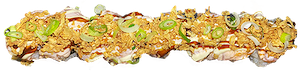 Flamed sake roll