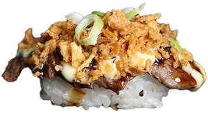 Beef nigiri