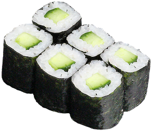 Kappa maki (6 stuks)
