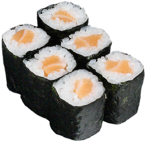 Sake maki (6 stuks)