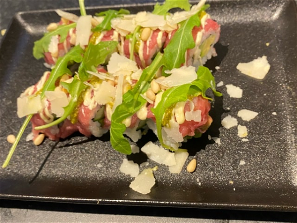 Carpaccio roll