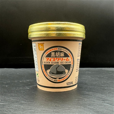 Black sesame ice cream 125ML
