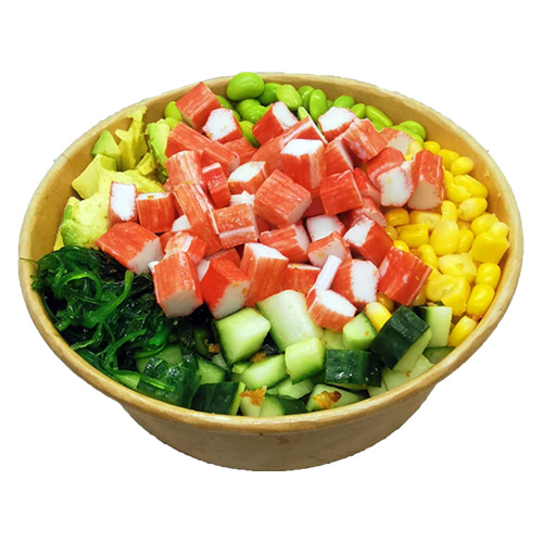 Krab poké bowl