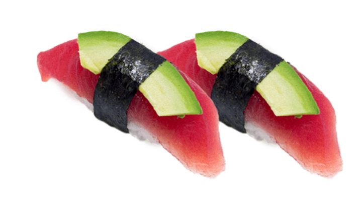 Tonijn avocado nigiri (2pcs)