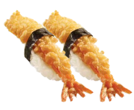 Ebi tempura nigiri (2pcs)