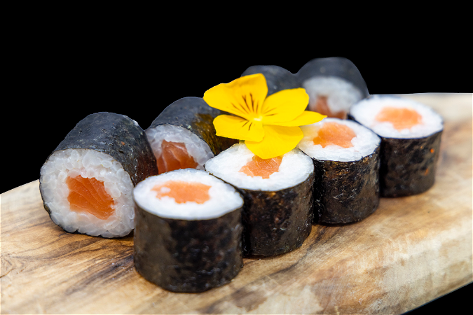 Zalm maki 8 stk