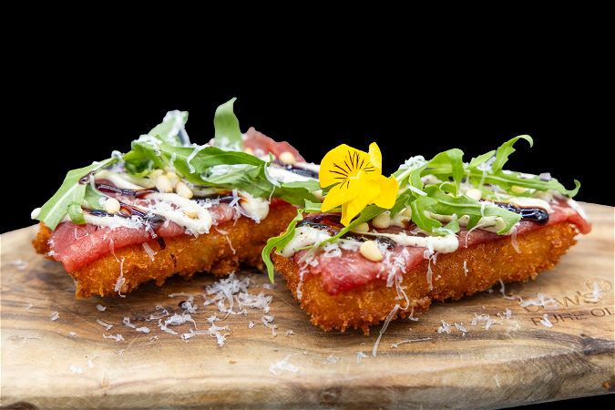 Crispy Coockie Carpaccio