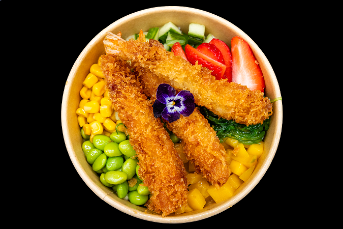 Poké Bowl Shrimps 