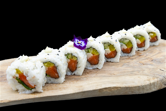 Sesam Salmon roll 