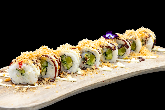 Veggie crunch roll 