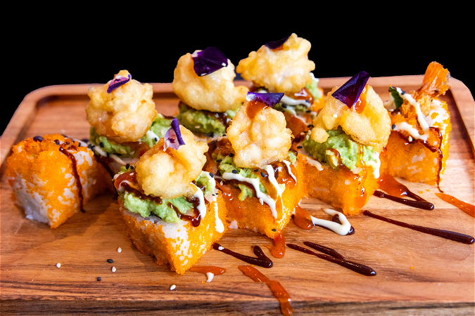Double Ebi Roll