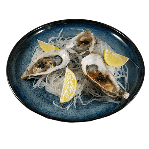 Japanse stijl oesters