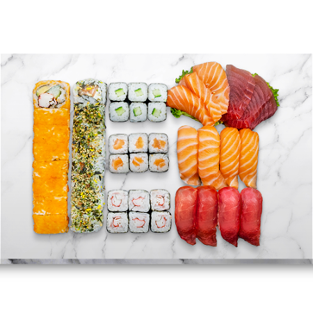 Sushi De Luxe   48 Stuks