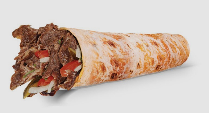 Durum beef doner