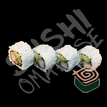 Halve California roll