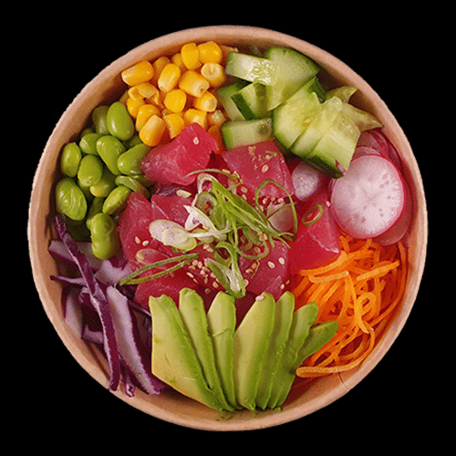 Poké bowl tuna