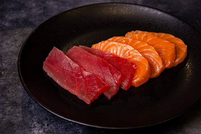 Sashimi mix zalm/tonijn